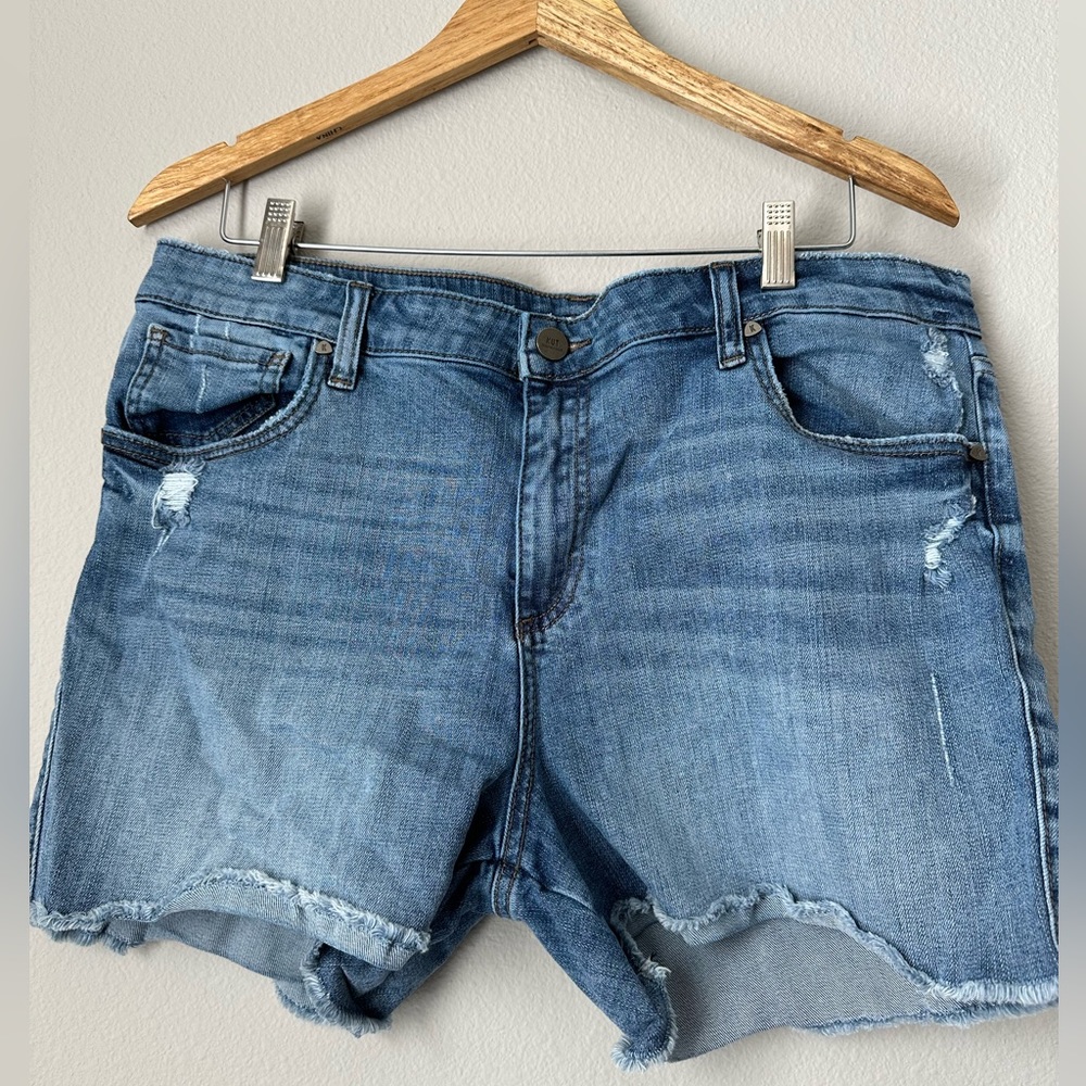 KUT FROM THE KLOTH - Jane High Rise Jean Shorts - Women’s 16